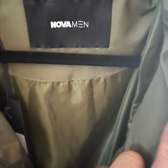 Mens Nova Jaden Coat XL in Olive (049) Brand New W/tags still attached - Picture 6 of 8